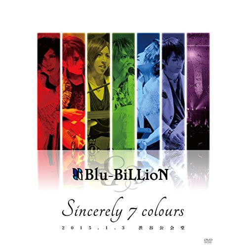 「Sincerely 7 colours」2015.1.3 시부야 공회당 (첫회 한정Special Edition) [DVD]