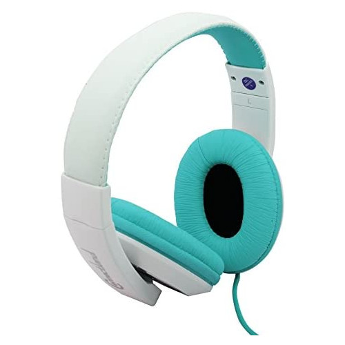 Syba CL-AUD63035 Binaural Design Headset - Teal-White
