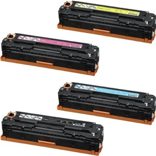 토너 카트리지331 컬러4 색세트 리사이클 토너 컬러 콤팩트 레이저 프린터 인쇄기용 캐논용