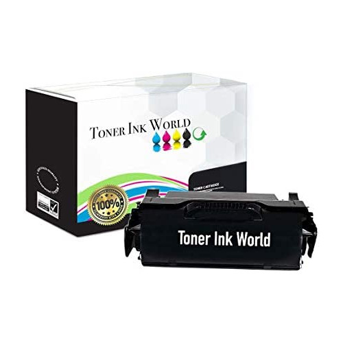 TIW Lexmark 601H, 601H00 Replacement Black Toner Cartridge for Lexmark MX310dn, MX310, MX410, MX410de, MX510, MX510de, MX610, MX610de Printers High Yield 10,000 Pages Printing, Home or Commercial Use.