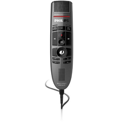 Philips LFH-3500 SpeechMike Premium USB dictation microphone