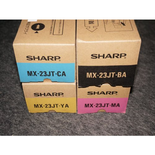 4 색세트 순정 샤프 SHARP MX-23JTBA/MA/YA/CA 토너 적합 기종:MX-2310F/MX-2311FN/MX-3111F/MX-3112FN