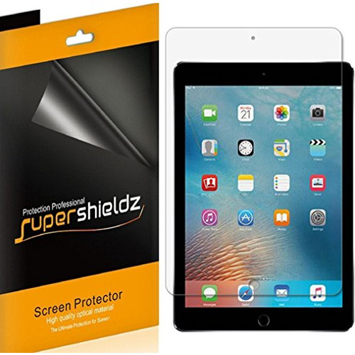 (3 Pack) Supershieldz Anti Glare and Anti Fingerprint (Matte) Screen Protector Designed for Apple iPad 9.7 inch (2018, 2017) and iPad Pro 9.7 inch