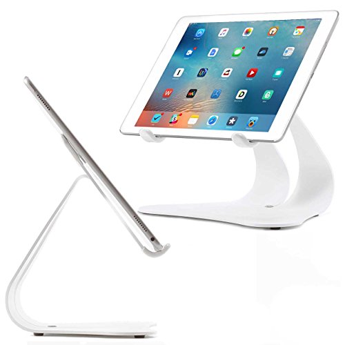Thought Out Stabile 2.0 Steel Stand White - Made in USA - Compatible with Apple iPad