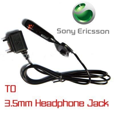 3.5mm Stereo Earphone Adapter Sony Ericsson (WITH MICROPHONE)
