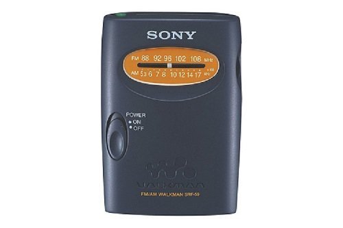 Sony SRF-59 AM/FM Radio Walkman (Black)