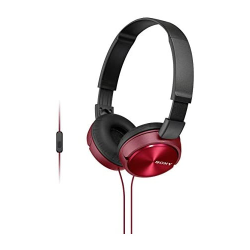 Sony Foldable Headphones MDR-ZX310 R - Metallic Red