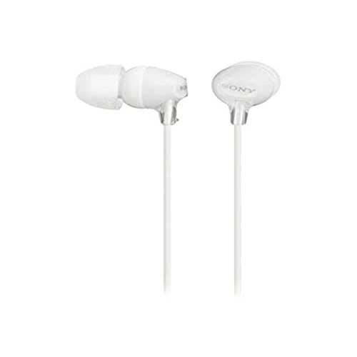 Sony MDR-EX15LPW White in Ear Headphones MDREX15