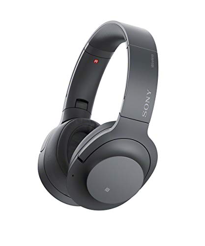 SONY WH-H900N h.Ear on 2 Wireless Over-Ear Noise Cancelling High Resolution Headphones (Black/Grey) (Renewed)