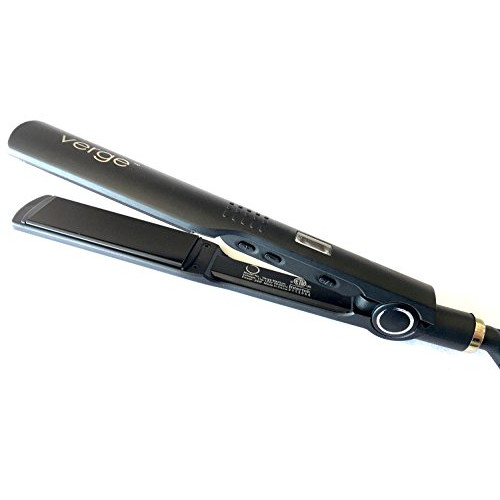 One Styling Professional Hair Straightener with 3D Floating Ceramic Plates Flat Iron Dual Voltage 20s Heat-Up Temperature Control Silky Smooth Hair Styling Irons Fits All Types Hair 4/10 inch