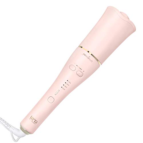 Lena Geniecurl Auto Hair Curling Wand With Ceramic Ionic Barrel & Smart Anti-Stuck Sensor Professional Hair Curler Styling Tool for Long & Short Hair