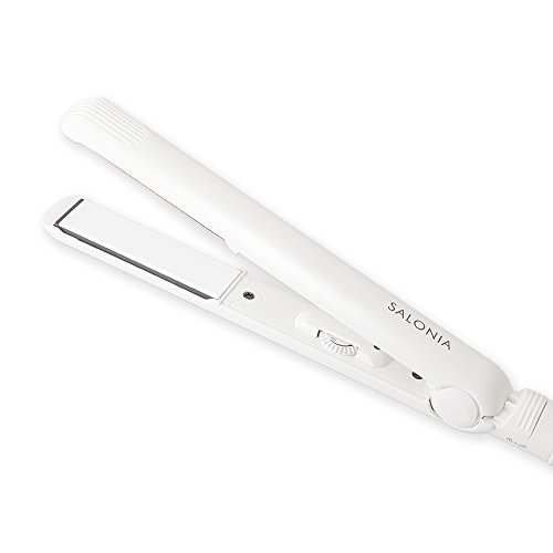 Salonia Salo Nia Double Ion Super Straight & Curl Hair Iron Pro Specification of 230 ℃ SL-004SW White