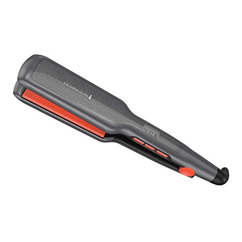 Remington S5520 1 ¾" Anti-Static Flat Iron with Floating Ceramic Plates and Digital Controls Hair Straightener Purple