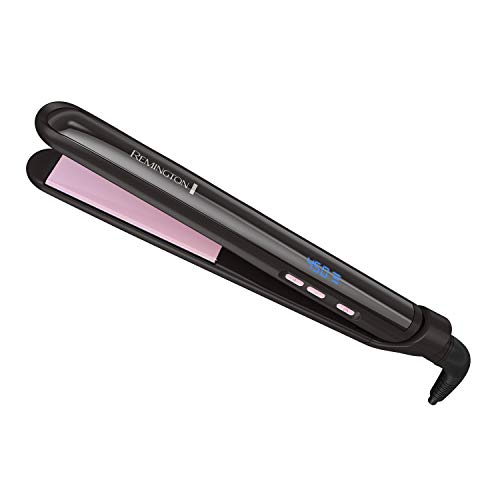 Remington S9500 Salon Collection Digital Ceramic Hair Straightener with Pearl Infused Wide Plates