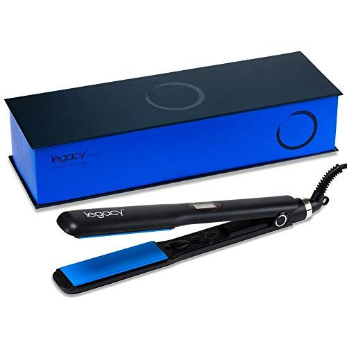 Hair Straightener 4/10 Inch Professional Flat Iron with Ceramic Heaters Instant Heat Up Negative Ions Adjustable Temperature Suitable for Straight Curly All Hair Types Home and Travel Use
