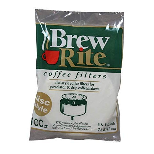 Disc Coffee Filter for 3 and 3.5 Percolator 600 Count Brew Rite