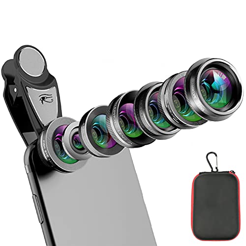 RETINA LENS Pro Kit for Any iPhone & Android Models - Wide Angle - Macro - Fish Eye - Zoom Lenses