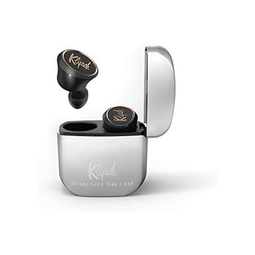 Klipsch T5 True Wireless Earphones - True Earbuds with Bluetooth 5 connectivity Patented Ultra-Comfortable Ear Tips