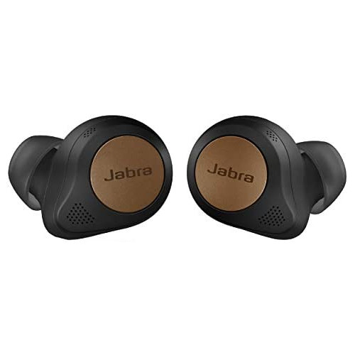 Jabra Elite 75t Earbuds u2013 True Wireless Earbuds with Charging Case, Titanium Black u2013 Active Noise Cancelling Bluetooth Earbuds with a Comfortable, Secure Fit, Long Battery Life, Great Sound