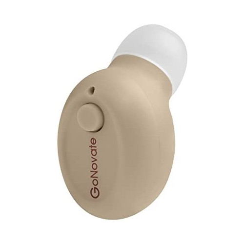 GoNovate G8 Bluetooth Earpiece Wireless Headphone Mini Invisible Earbud, 6 Hrs Playtime 2 Magnetic USB Chargers Tiny Smallest Headset Single Car Earphone with Mic for iPhone Samsung Galaxy (1 Piece)