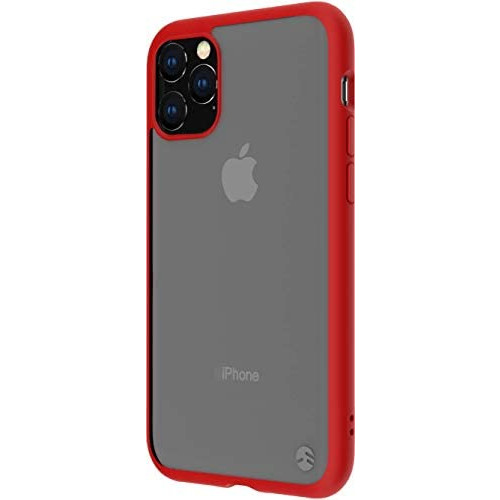 【SwitchEasy】 iPhone 11 Pro 대응 케이스 내충격 충격 흡수 하이브리드 초박형 슬림 프로스트 클리어 하드 커버 스트랩 홀 부착 대충격 《스마호케스》 [ Apple iPhone11 Pro 아이 폰11프로 대응 ] AERO 화이트