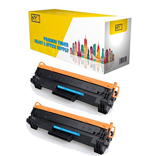 NYT Compatible Toner Cartridge Replacement for HP CF248A (HP 48A) for HP Laserjet Pro M15a, M15w, MFP M28a, MFP M28w, MFP M29w (Black, 2-Pack)