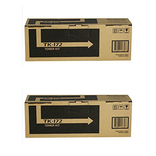 Kyocera TK-172 (TK172) Black Toner Cartridge 2-Pack for FS-1320D, FS-1370DN, P2135