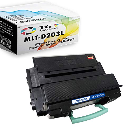 (1-Pack) TG Imaging 1xBlack Compatible Toner Cartridge Replacement for MLT-D203L MLTD203L Toner for Xpress M3870FW M4070FR Printer (5,000 Pages)