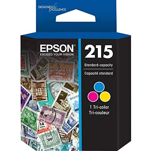 EPSON T215 -Ink Standard Capacity Tricolor -Cartridge (T215530-S) for select Epson WorkForce Printers