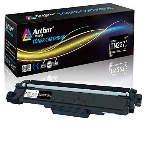 Arthur Imaging with CHIP Compatible Toner Cartridge Replacement Brother Tn227&nbspBlack 1 Pack