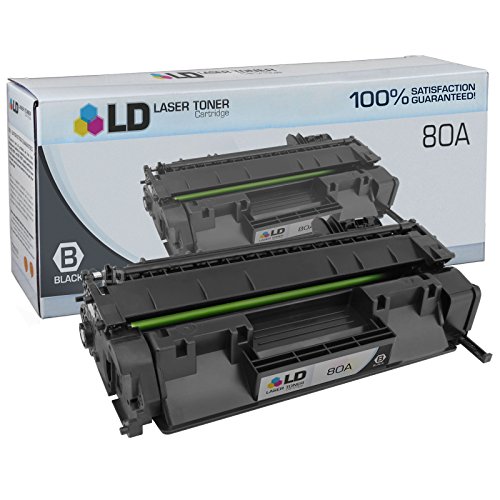 LD Compatible Hewlett Packard CF280A / 80A Black Laser Toner Cartridge for LaserJet Pro 400 Printer Series