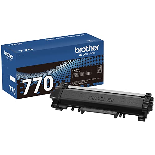 Brother TN-770 HL-L2370 MFC-L2750 Toner Cartridge Black in Retail Packaging