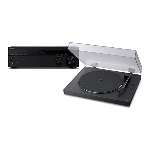 Sony PS-LX310BT Belt Drive Turntable Fully Automatic Wireless Vinyl Record Player with Bluetooth and USB Output