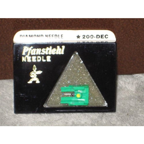 Pfanstiehl 200-DEC Diamond Phonograph Record Player Needle - Audio Technica ATS-11E, AT-11E