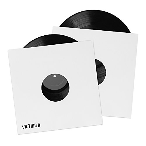 Victrola Vinyl Record Sleeves, 25-Pack