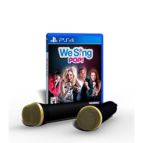 We Sing Pop! 2-Mic PS4 Bundle Edition