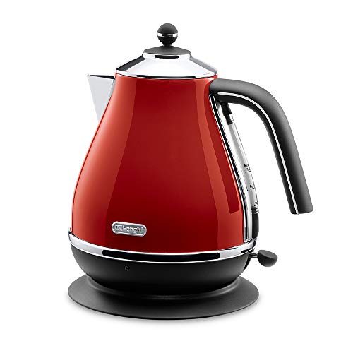 드롱기 전기포트 아이코나 컬렉션 AC 100 V Delonghi icona Collection Electric kettle KBO1200J-R Red