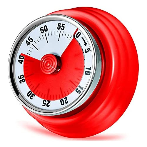 타이머 Kitchen Timer Kitchen Countdown Cooking Reminder No Battery Required Magnetic Mechanical Time Management by LAOPAO