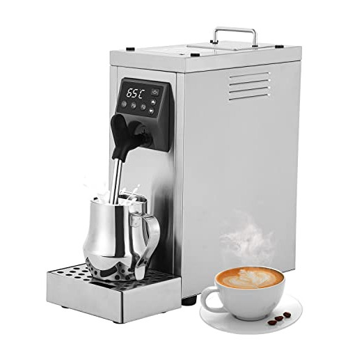 Hanchen Milk Steamer Commercial Milk Frother Automatic Electric Coffee Frothing Machine Steam Milk Bubble Machine