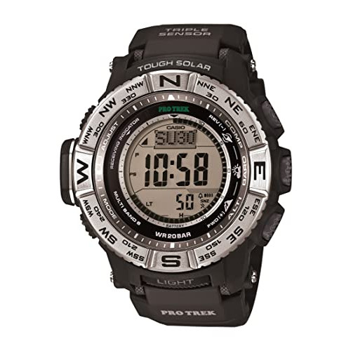 스마트워치 Casio Mens PRW-3500-1CR Atomic Resin Digital Watch
