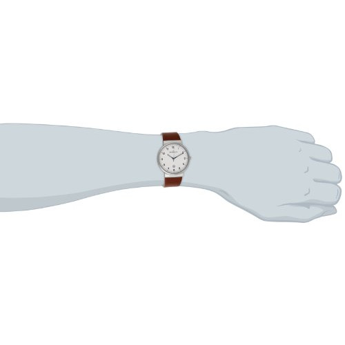 Skagen Klassik Mens Three Hand Leather Watch