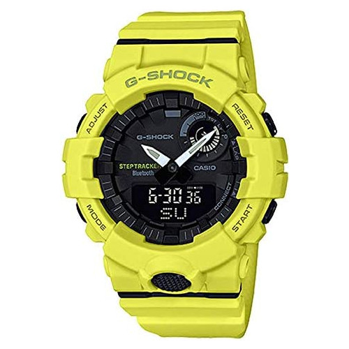 스마트워치 Mens Casio G-Shock Analog-Digital Urban Trainer Charcoal Watch GBA800-8A