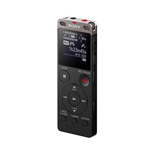 보이스 레코더 Sony ICDUX560BLK Digital Voice Recorder 1" Black