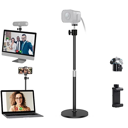 Teaching Webcam Holder, StreamCam Tripod Stand compatible with Logitech StreamCam Brio webcams