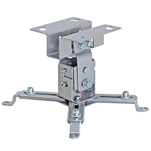 Cmple - Swivel Ceiling Mount for Projectors with Adjustable Extension from 8.9 to 12.4