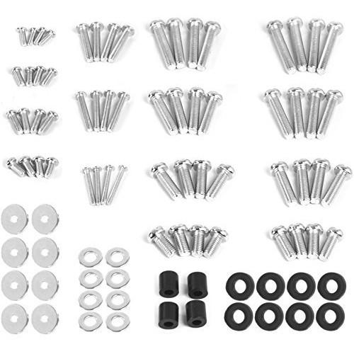 VIVO M4 M5 M6 M8 Universal TV and Monitor Mounting VESA Hardware Kit Set, Includes Screws, Washers, Spacers, Assortment Pack, Fits Most Screens up to 80 inches, Mount-TVWARE