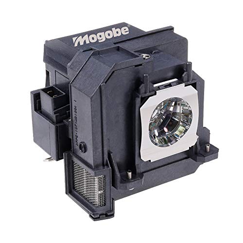 Mogobe for ELPLP87 Replacement Projector Lamp with Housing for PowerLite 530 535W 520 525W EPSON BrightLink 536Wi