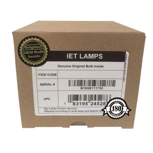 IET Lamps - for BenQ HT2550 Projector Lamp Replacement Assembly with Genuine Original OEM Bulb Inside (Power by Philips)