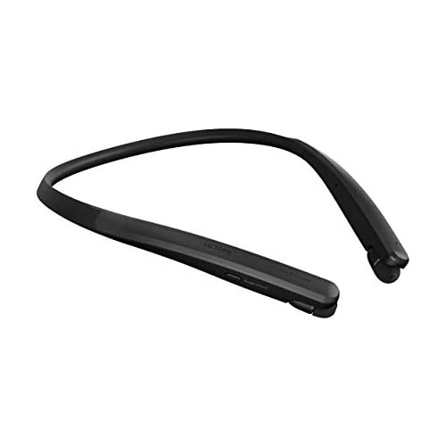 LG Tone Flex HBS-XL7 Bluetooth Wireless Stereo Neckband Earbuds with 32-Bit Hifi DAC Tune by Meridian Audio, Black