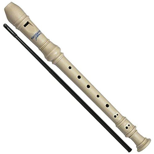 Performance Plus RECB-W 3 Piece Deluxe Soprano Recorder, Ivory White - Educator Approved